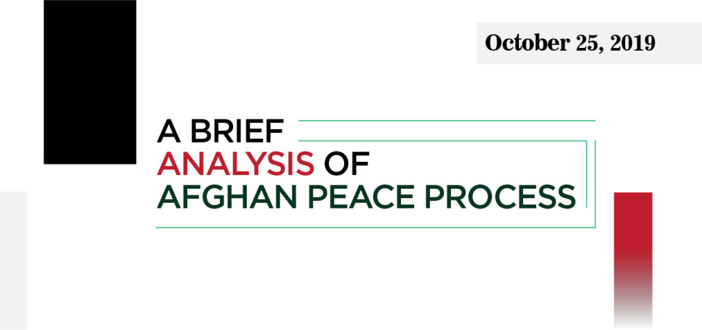 A BRIEF ANALYSIS OF AFGHAN PEACE PROCESS