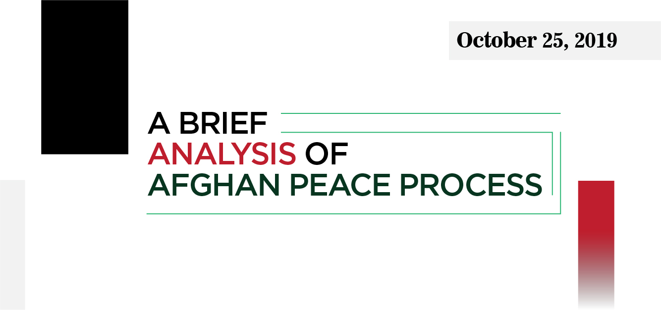 A BRIEF ANALYSIS OF AFGHAN PEACE PROCESS