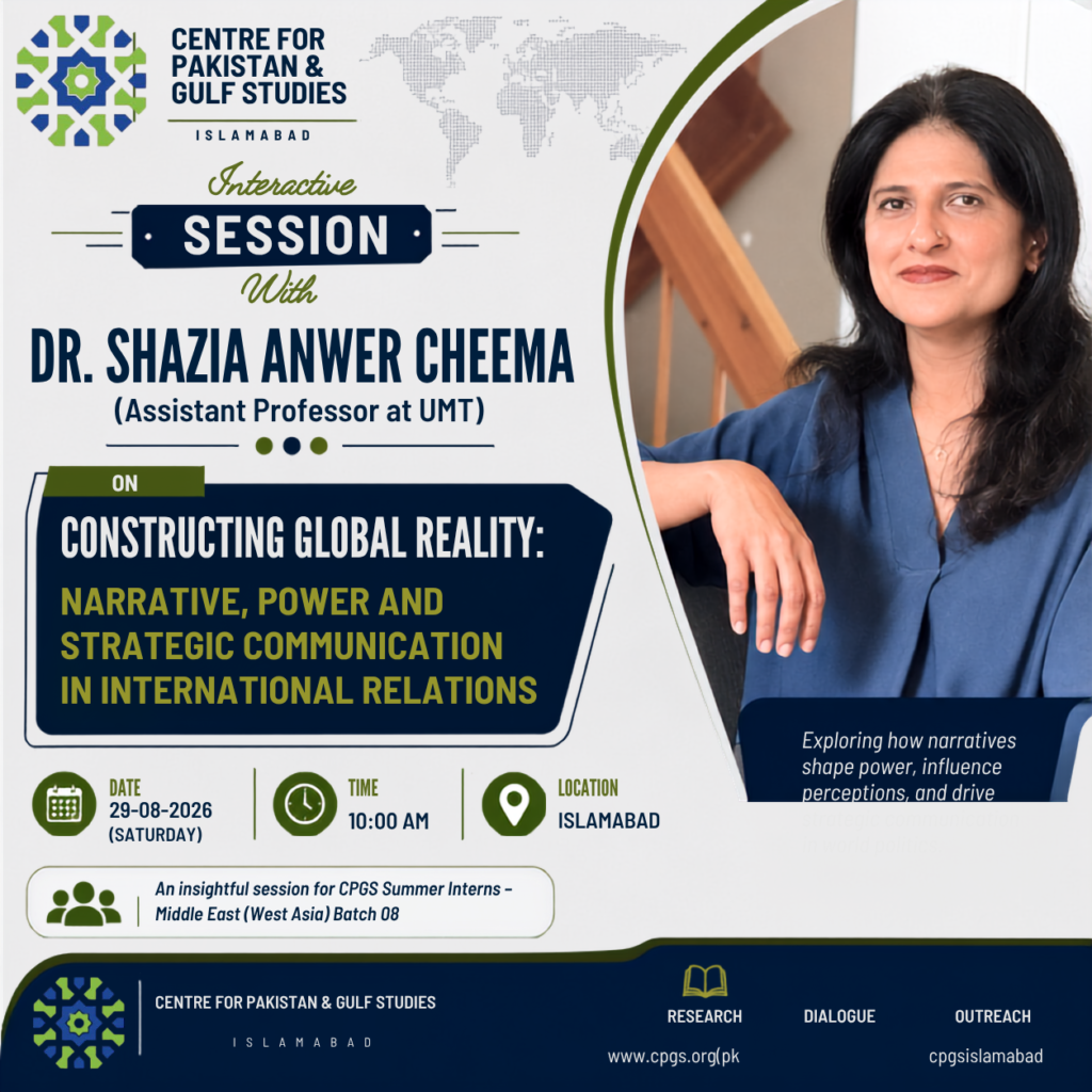 Interactive Session on Narrative, Power and Strategic Communication in International Relations