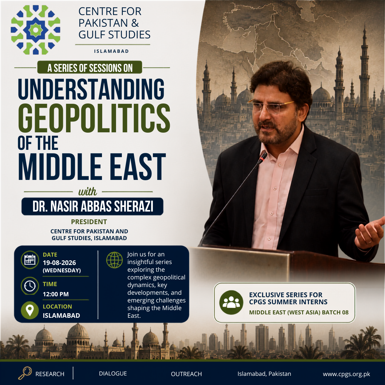 Interactive Session “Understanding Geopolitics of the Middle East”